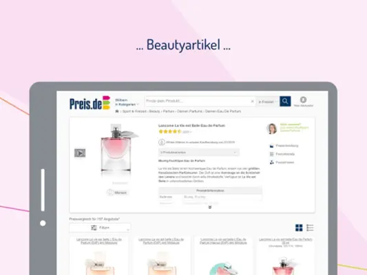 Preis.de Preisvergleich android App screenshot 1