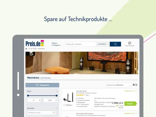 Preis.de Preisvergleich android App screenshot 2